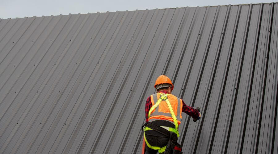 Professional metal roof installation in South Gardiner, ME